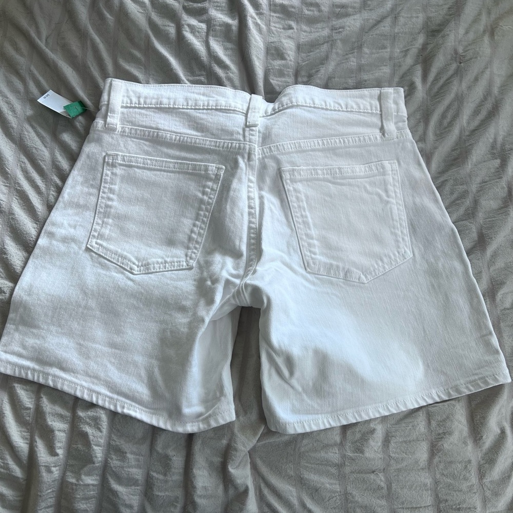 GAP White Jean Shorts NWT